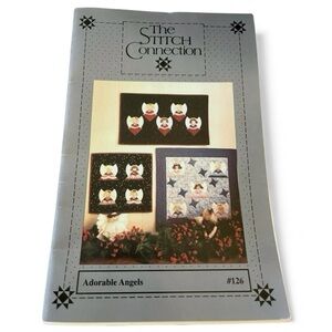 Adorable Angels Three Quilt Pattern Wallhangings XMAS The Stitch Connection #126